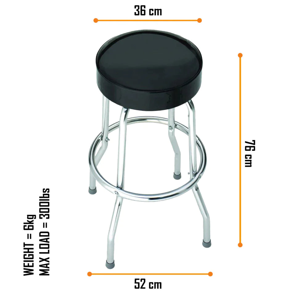 Queen Bar-Set – 2 x Barhocker und Tisch – offizielles Rocksax-Produkt