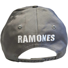 Casquette de baseball unisexe Ramones - Sceau présidentiel - Gris - Produit officiel
