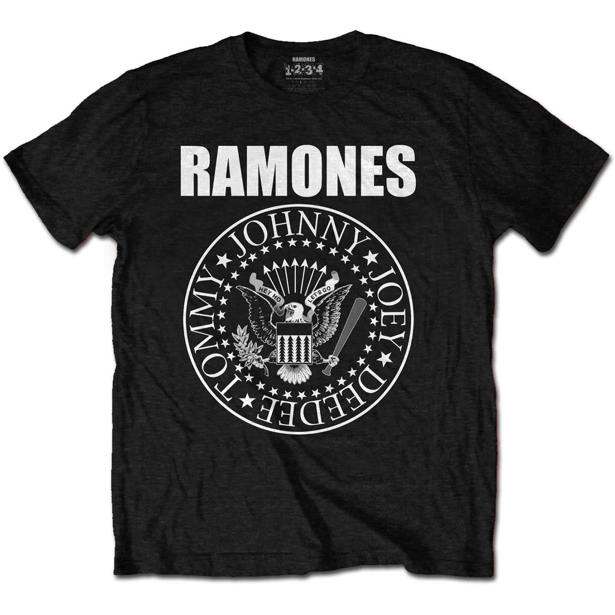 Ramones Kids T-Shirt - Presidential Seal - Black Kids Official Licensed Design
