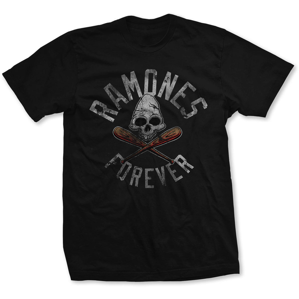 Das Ramones-T-Shirt für Erwachsene – Forever – Offizielles Lizenzdesign