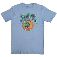 The Ramones Adult Unisex T-Shirt - Crest Psych - Official Licensed Design