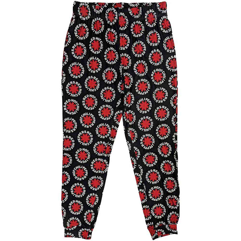 Red Hot Chili Peppers Ladies Pyjamas - Classic Asterisk -  Official Licensed Product