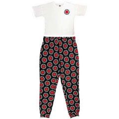 Red Hot Chili Peppers Ladies Pyjamas - Classic Asterisk -  Official Licensed Product