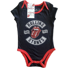 The Rolling Stones Kids Baby-Strampler – US-Tour 1978 – offizielles Lizenzprodukt
