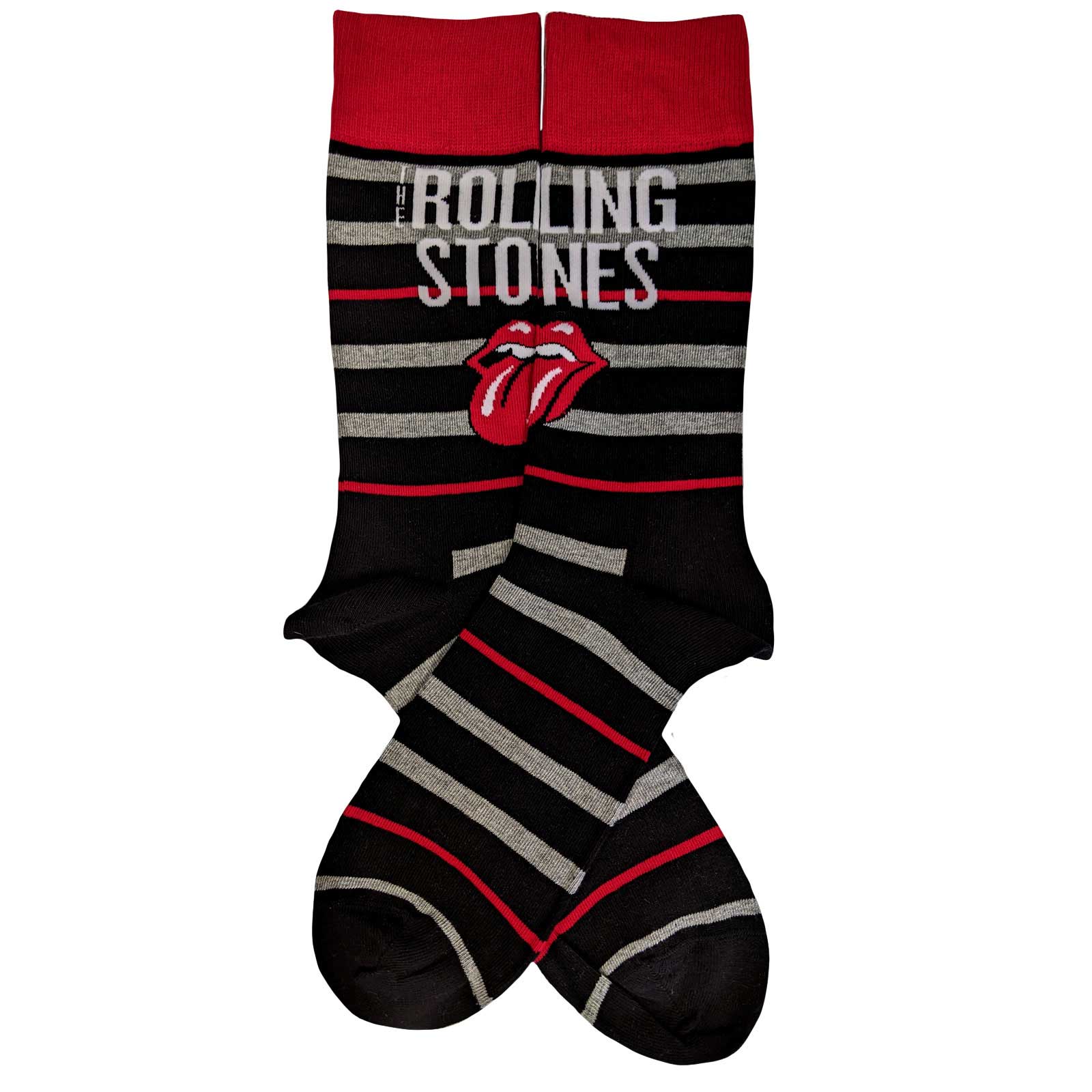 The Rolling Stones Unisex-Knöchelsocken – Logo und Zunge (UK-Größe 7–11)