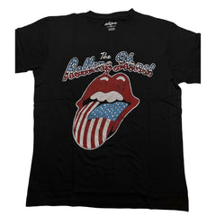 The Rolling Stones - USA Tongue (Diamante) - T-shirt unisexe sous licence officielle