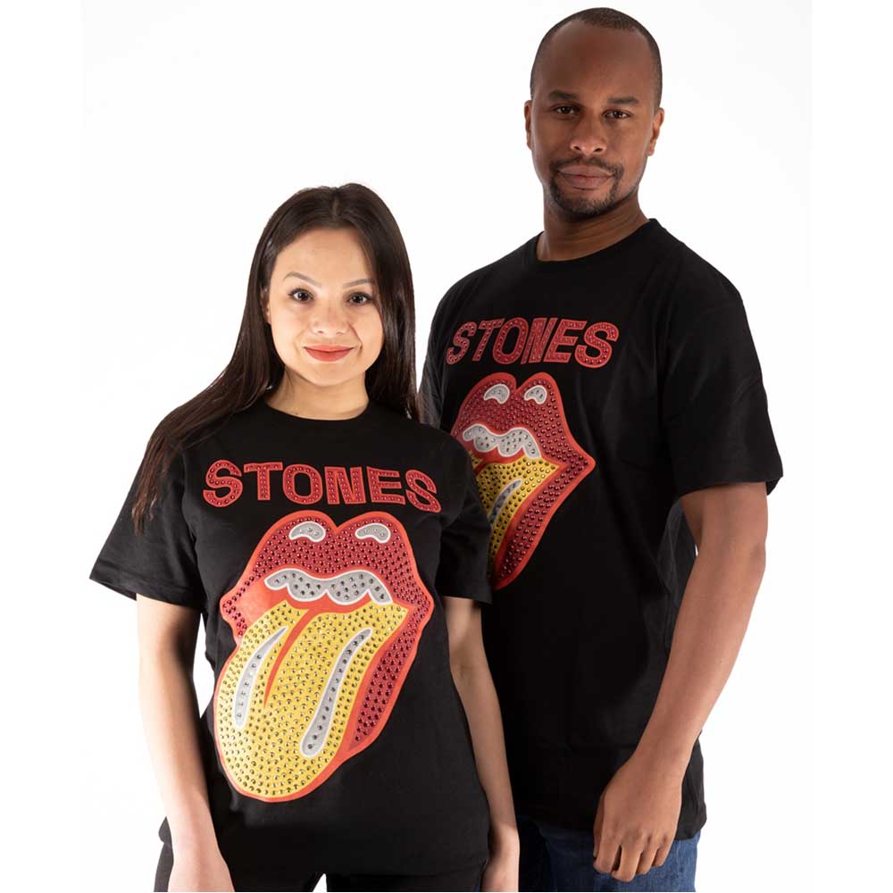 The Rolling Stones - Dia Tongue Design - T-shirt unisexe sous licence officielle