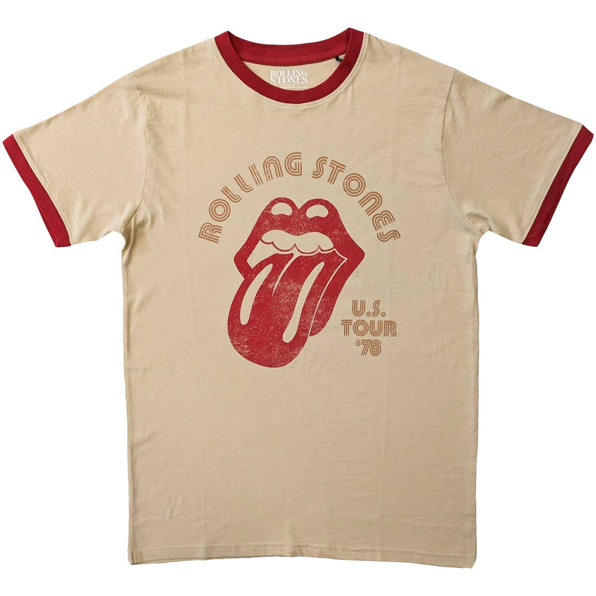 The Rolling Stones – US Tour '78 – Offiziell lizenziertes Unisex-T-Shirt