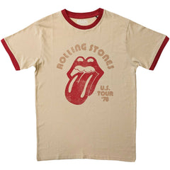 The Rolling Stones - US Tour '78 - T-shirt unisexe sous licence officielle