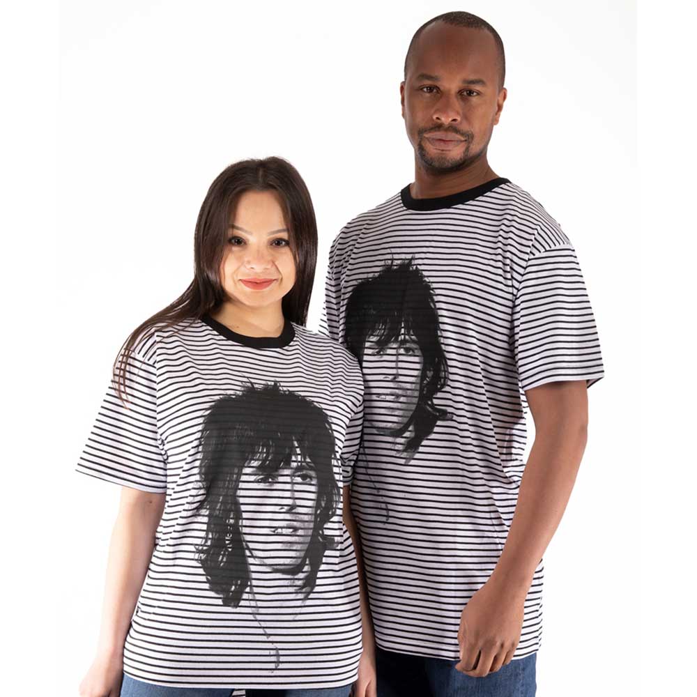 The Rolling Stones – Keith gestreift – offiziell lizenziertes Unisex-T-Shirt