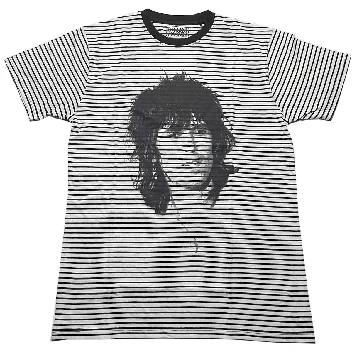 The Rolling Stones – Keith gestreift – offiziell lizenziertes Unisex-T-Shirt