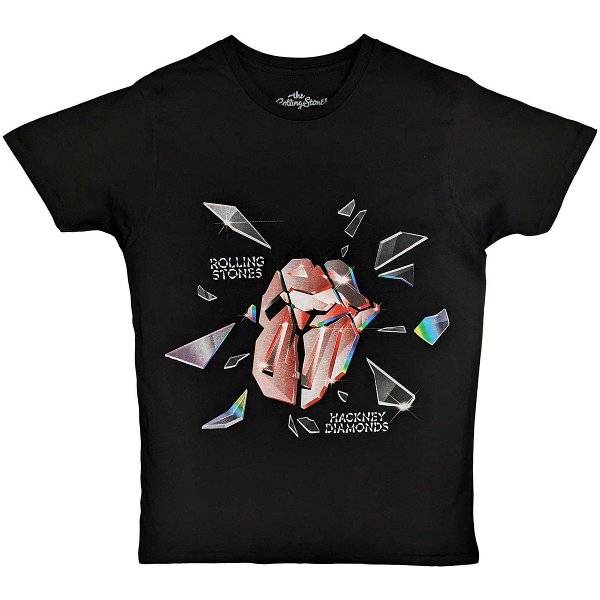 T-shirt pour adulte des Rolling Stones – Hackney Diamonds Explosion – Design sous licence officielle