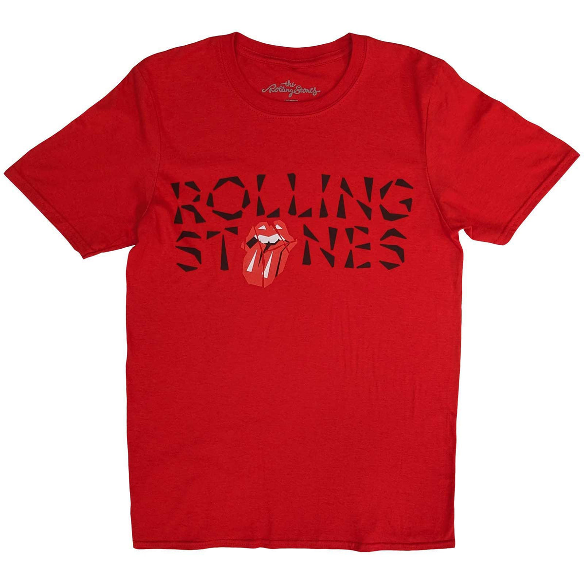The Rolling Stones T-Shirt für Erwachsene – Hackney Diamonds Shard Logo – offiziell lizenziertes Design