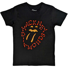 T-shirt unisexe des Rolling Stones - Langue négative des Hackney Diamonds - Conception sous licence officielle