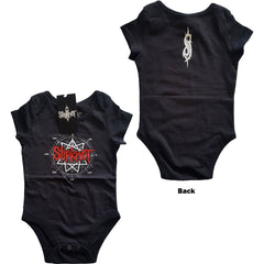 Slipknot Kids Baby Grow – Logo étoile (impression au dos) – Produit sous licence officielle