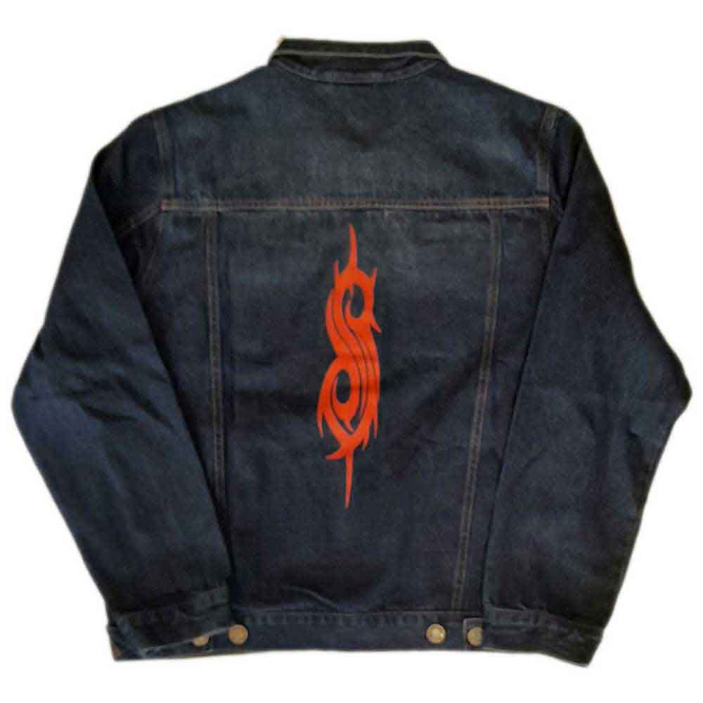 Slipknot Denim Jacket - Tribal Logo - Official Licensed Design