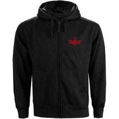Slipknot Zipped Hoodie - 9 Point Star (Back Print) - Unisex Official Licensed Design