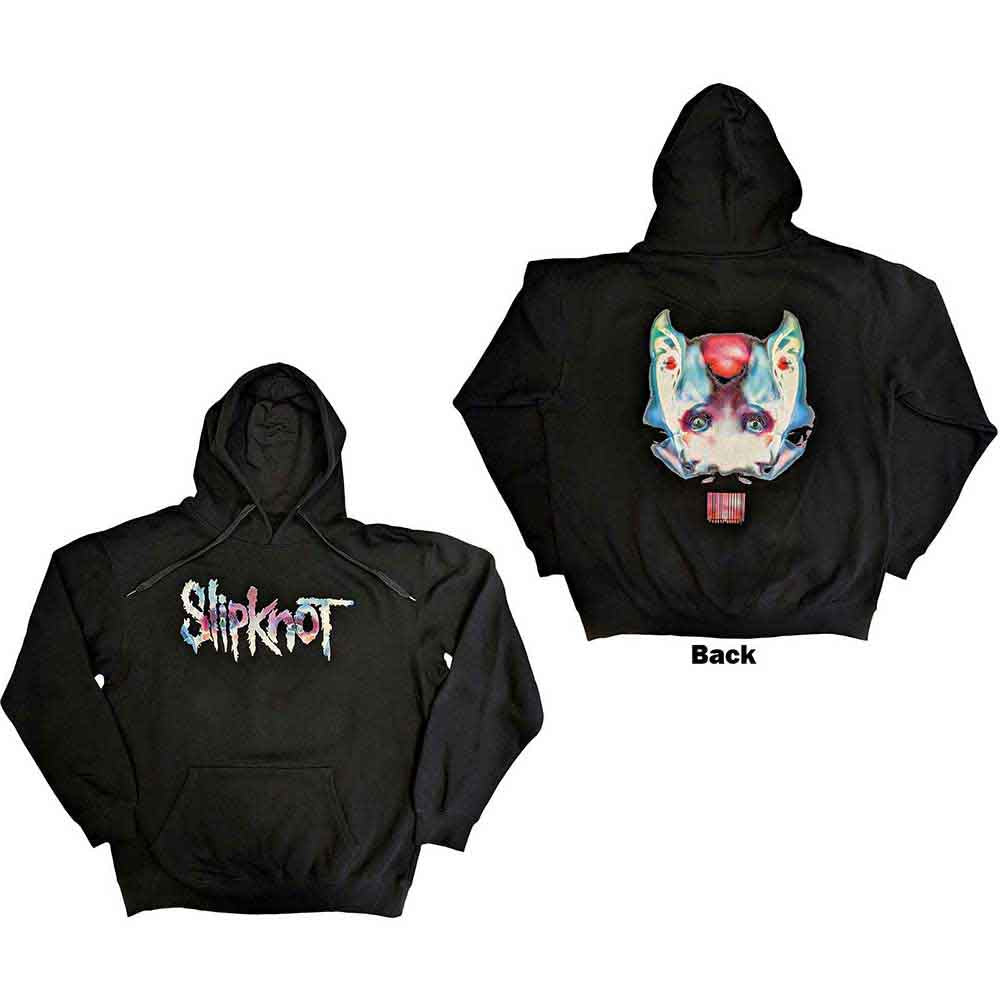 Slipknot Unisex Hoodie - Eye Logo (Back Print)  - Official Licensed Design