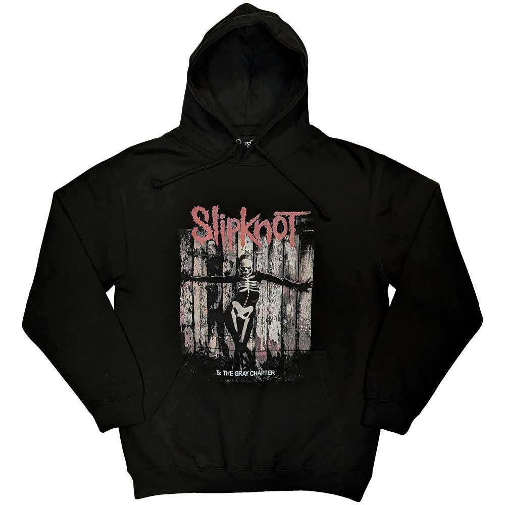 Slipknot Pullover Hoodie - .5 The Grey Chapter (Back Print) - Conception sous licence officielle unisexe - Expédition dans le monde entier