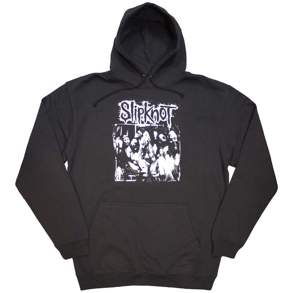 Slipknot Unisex Hoodie - Album Splatter (Back Print)  -  Unisex Official Licensed Design