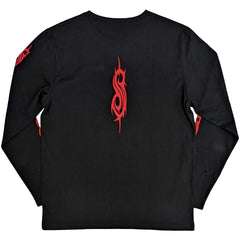 Slipknot Unisex Long Sleeved T-Shirt - Shrouded Group (Back Print) - Conception sous licence officielle unisexe - Expédition mondiale