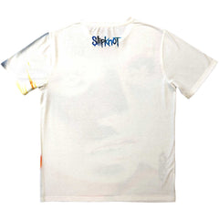 Slipknot T-Shirt - Adderall Face Inverted (Back Print) - Conception sous licence officielle unisexe