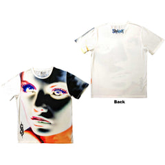 Slipknot T-Shirt – Adderall Face Inverted (Rückendruck) – Unisex, offiziell lizenziertes Design