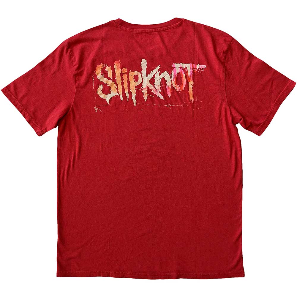 Slipknot Unisex T-Shirt - The End So Far Tribal-S-  Red Official Licensed Design