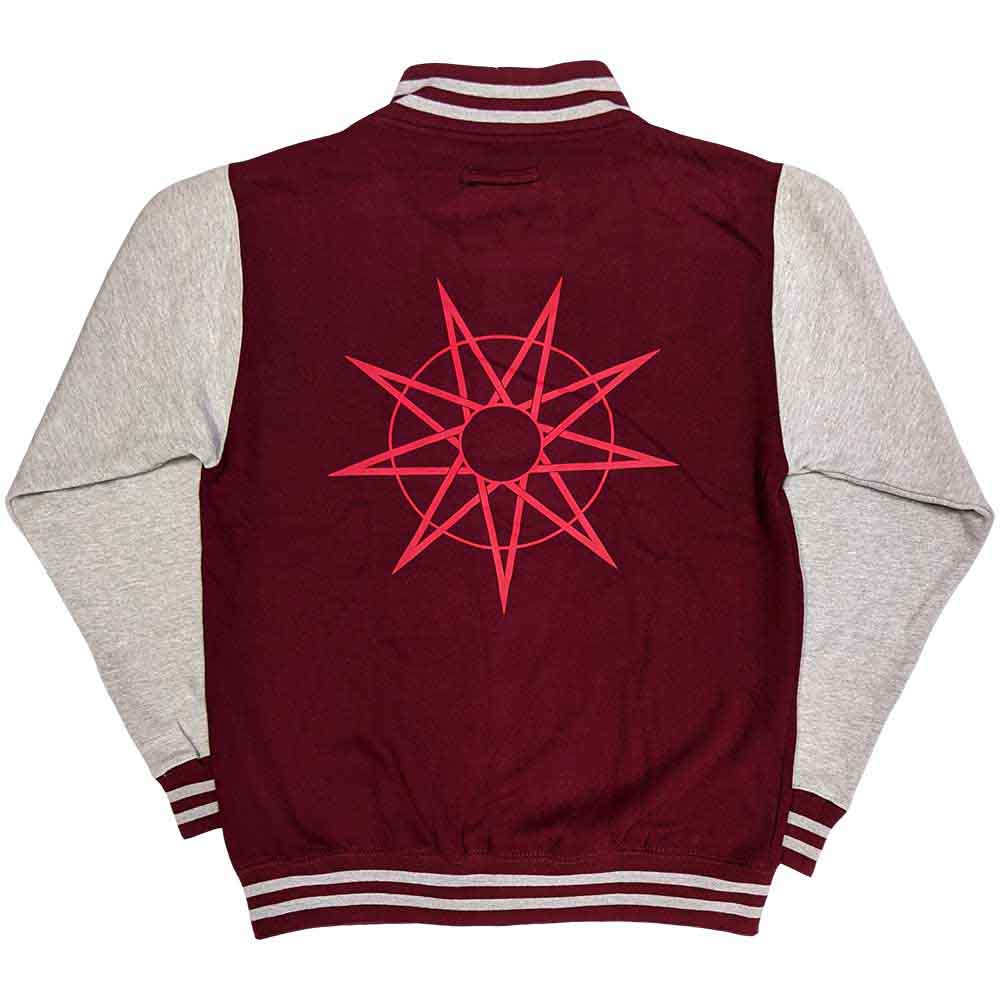 Slipknot Varsity Jacket - 9 Point Star (Back Print)  - Official Licensed Design