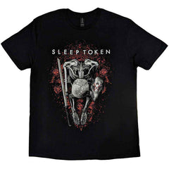 Sleep Token Unisex T-Shirt - The Love You Want Skeleton - Black Official Licensed Design