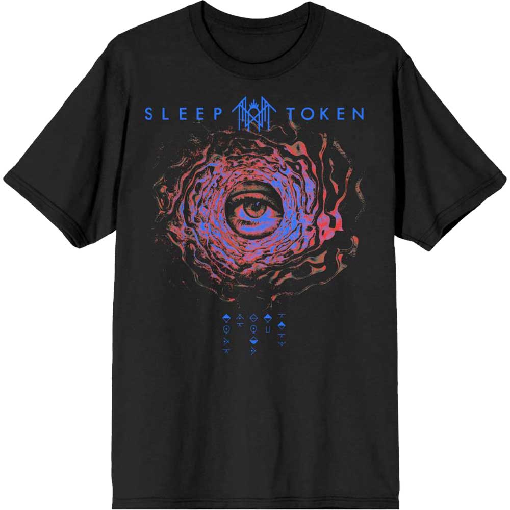 Sleep Token Unisex T-Shirt - Vortex Eye - Official Licensed Design