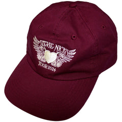 Stevie Nicks - Casquette de baseball unisexe - Logo Tour '24 - Produit sous licence officielle