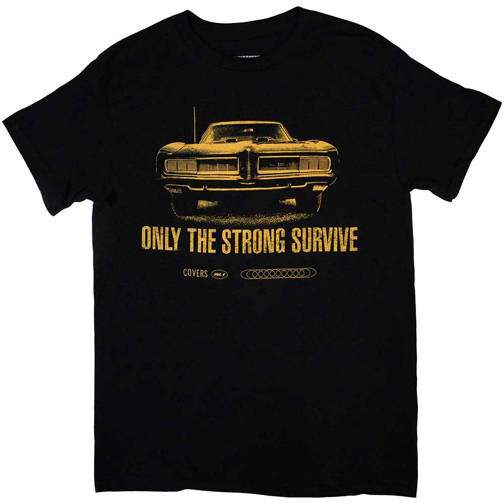Bruce Springsteen T-Shirt - Tour Only The Strong (Back Print) - Unisex Official Licensed Design