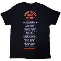 Bruce Springsteen T-Shirt – Born in the USA '85 World Tour (Rückendruck) – Unisex, offizielles Lizenzdesign