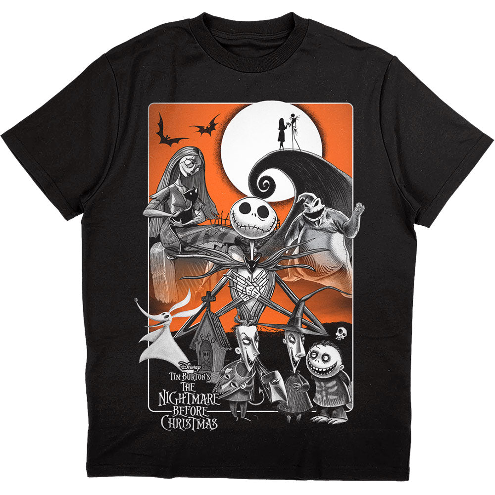 The Nightmare Before Christmas - Orange Moon - Unisex Official Licensed Design