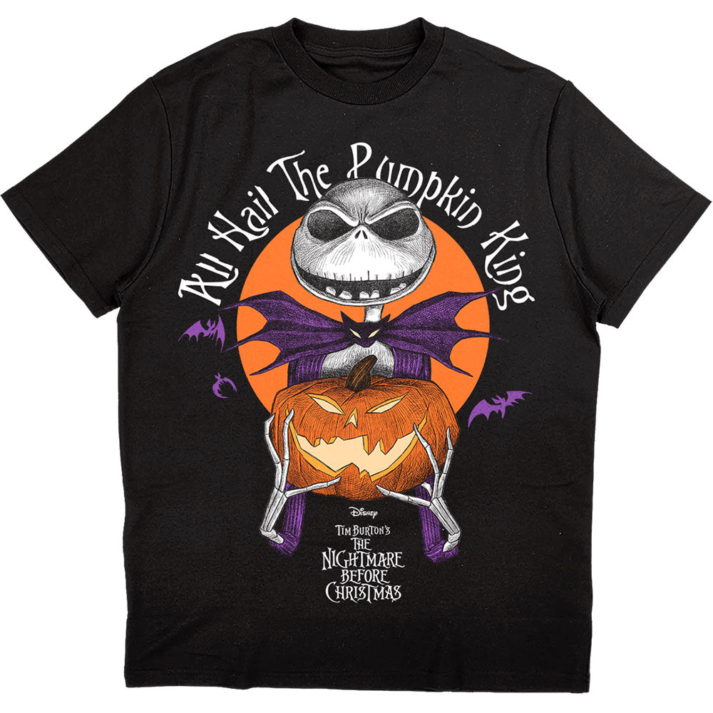 Der Albtraum vor Weihnachten – All Hail the Pumpkin King – Unisex, offizielles Lizenzdesign