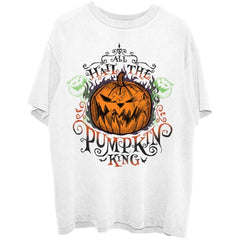 The Nightmare Before Christmas - All Hail - White Unisex Official Licensed Design