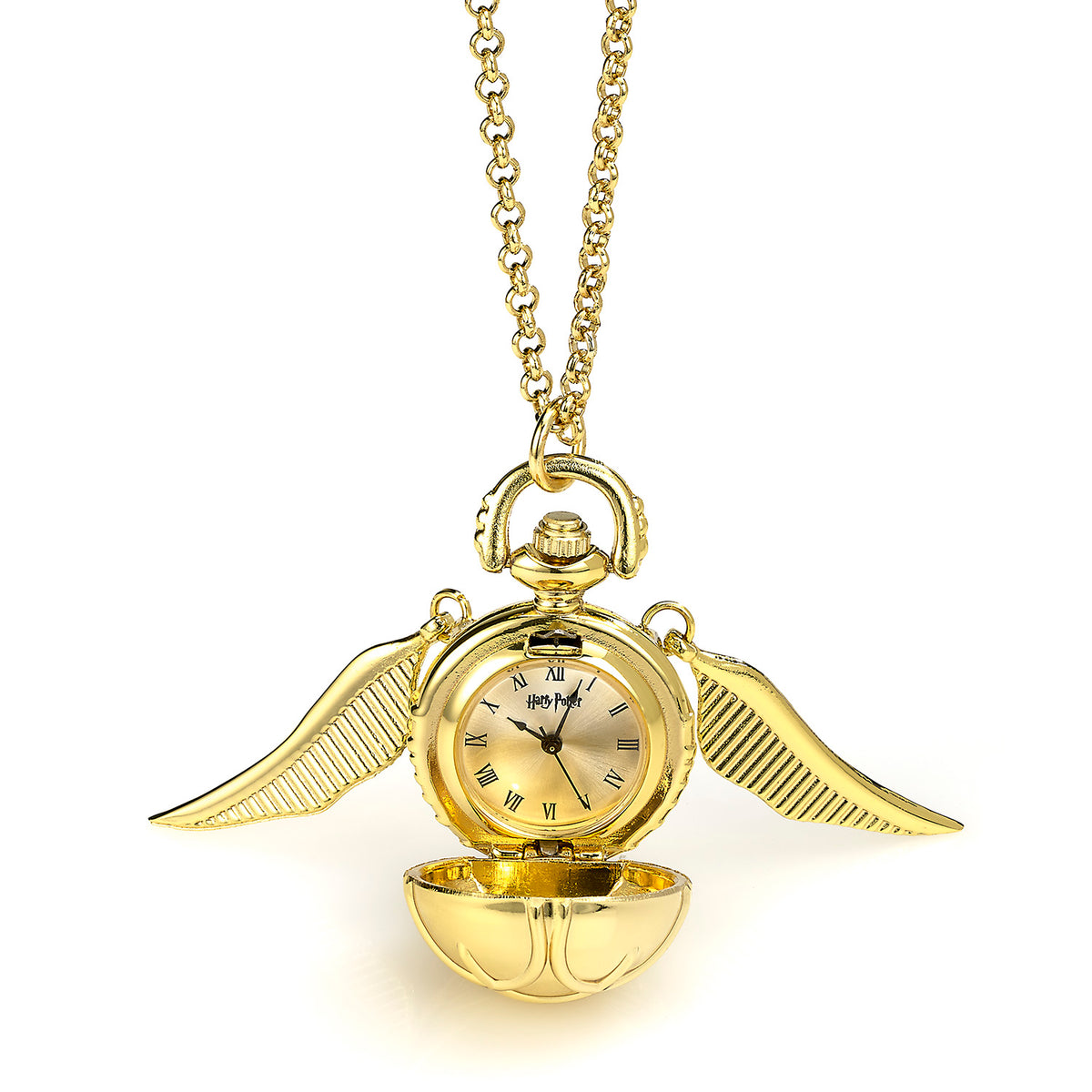 Harry Potter - Collier montre Golden Snitch - Produit sous licence officielle - Expédition suivie