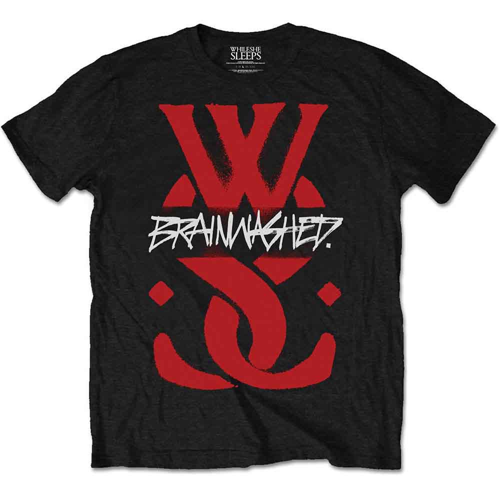While She Sleeps Unisex T-Shirt - Brainwashed - Official Licensed Design