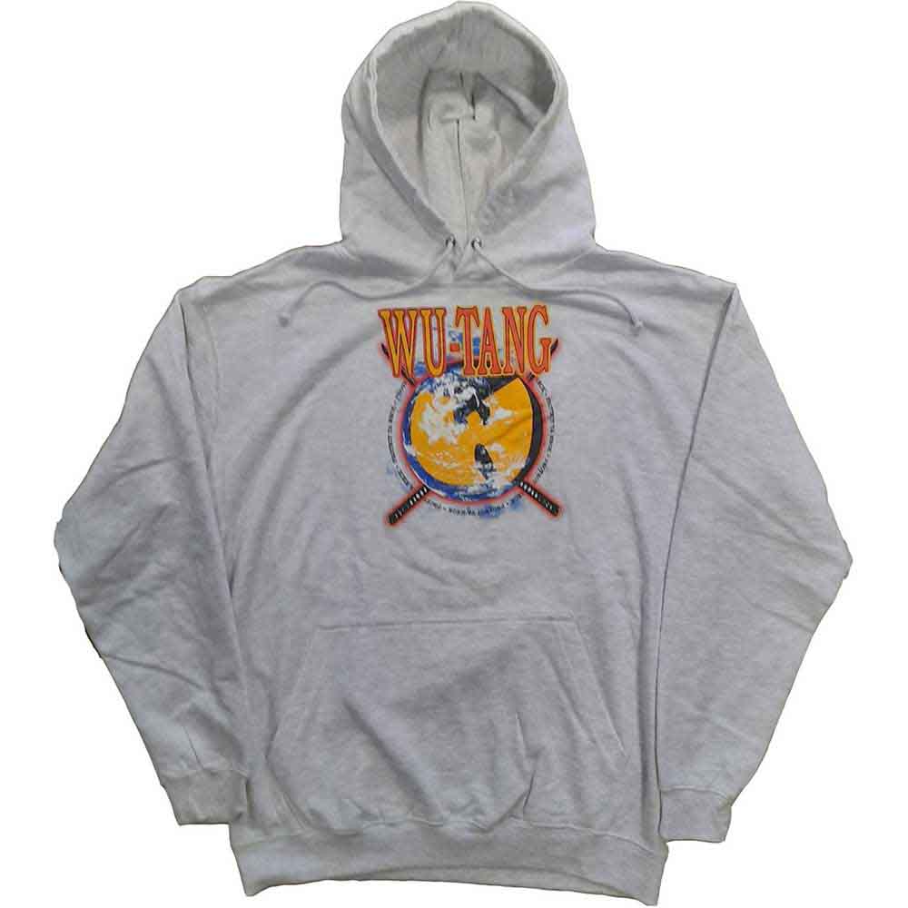 Wu-Tang Clan Unisex Hoodie-  Protect Ya Neck - Grey Official Licensed Product