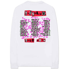 Yungblud Unisex  Long Sleeve T-Shirt - Tour (Back Print) - Official Licensed Design