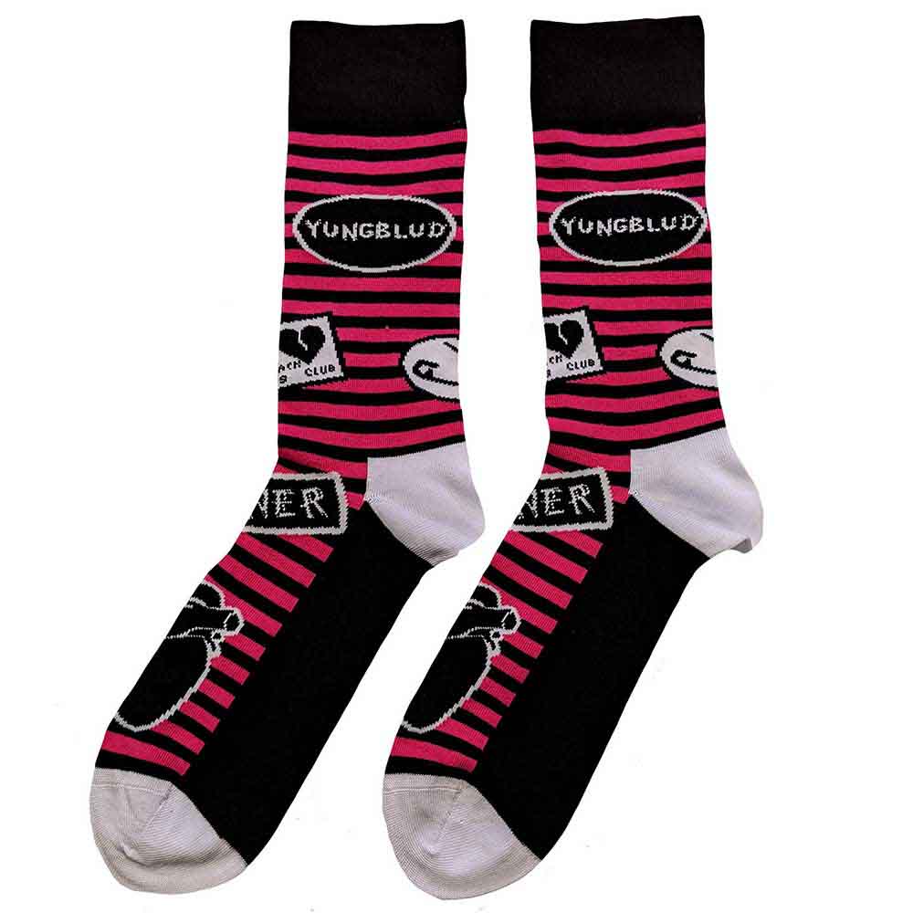 Yungblud Unisex Socks - Symbols- Official Licensed Product