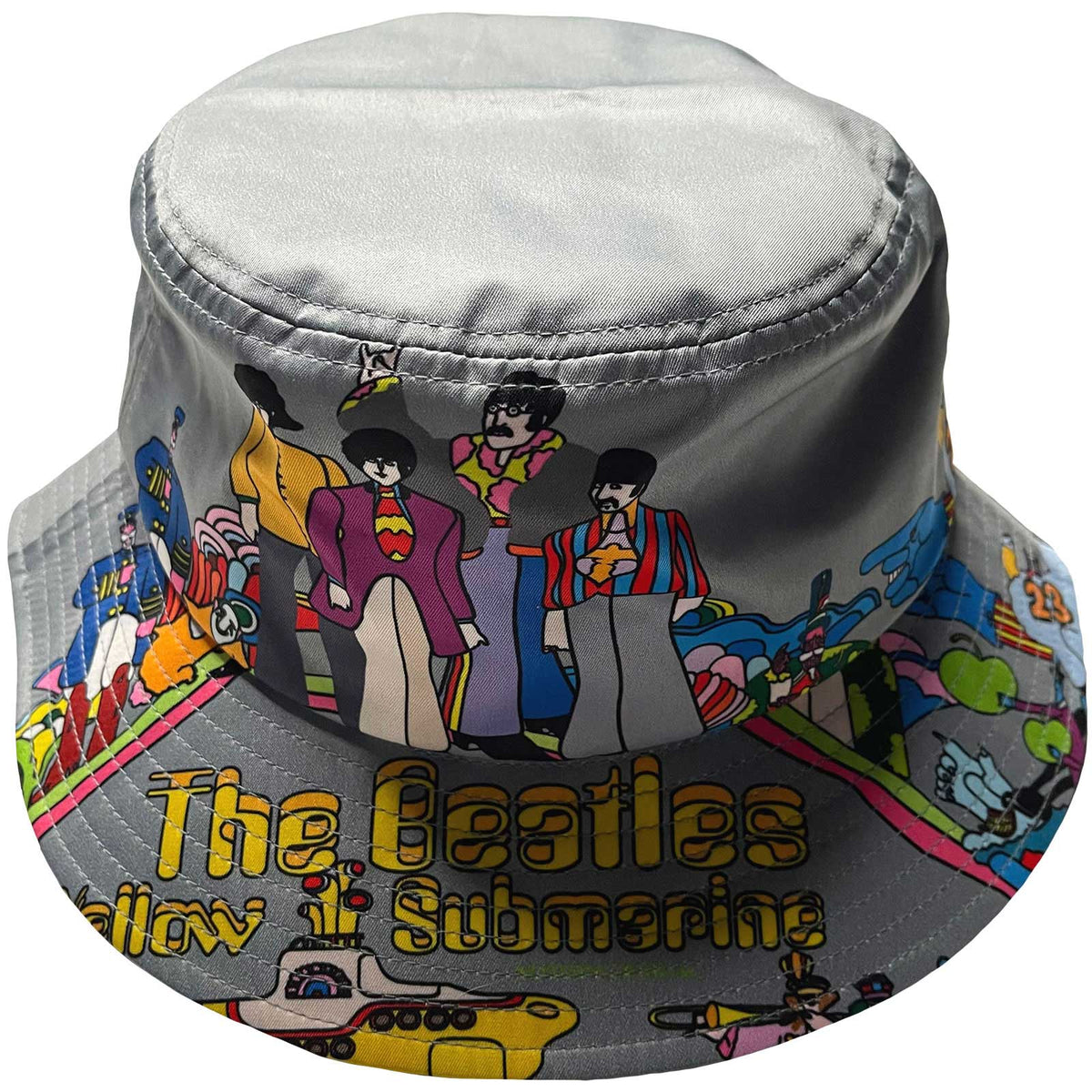 The Beatles Bucket Hat – Yellow Submarine – Offizielles Lizenzprodukt
