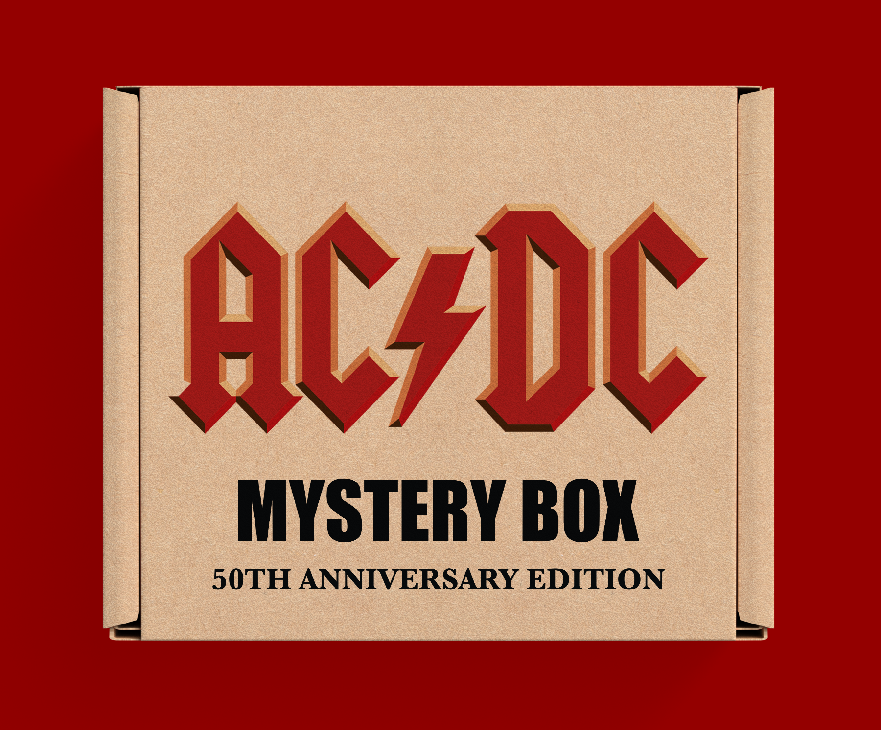 AC/DC Mystery Box - 50th Anniversary Edition - Official Licensed Products