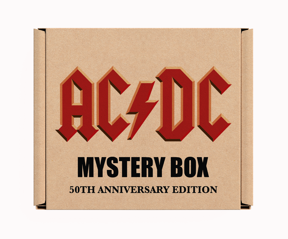 AC/DC Mystery Box - 50th Anniversary Edition - Official Licensed Products