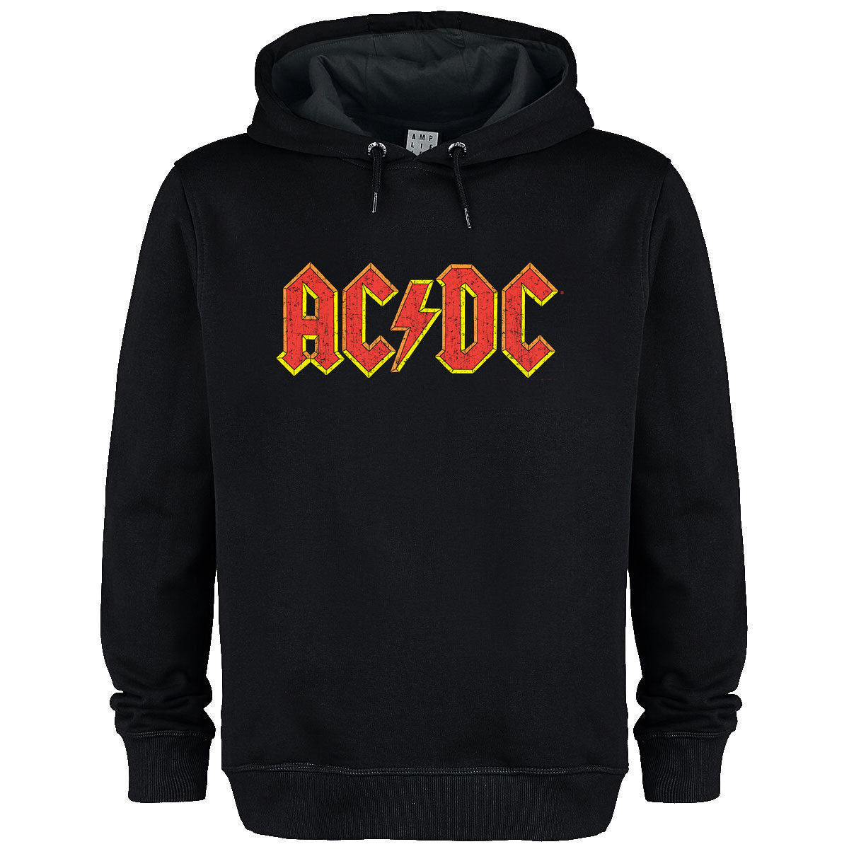 Amplified AC/DC Unisex Hoodie - Logo Design - Official Licensed Product