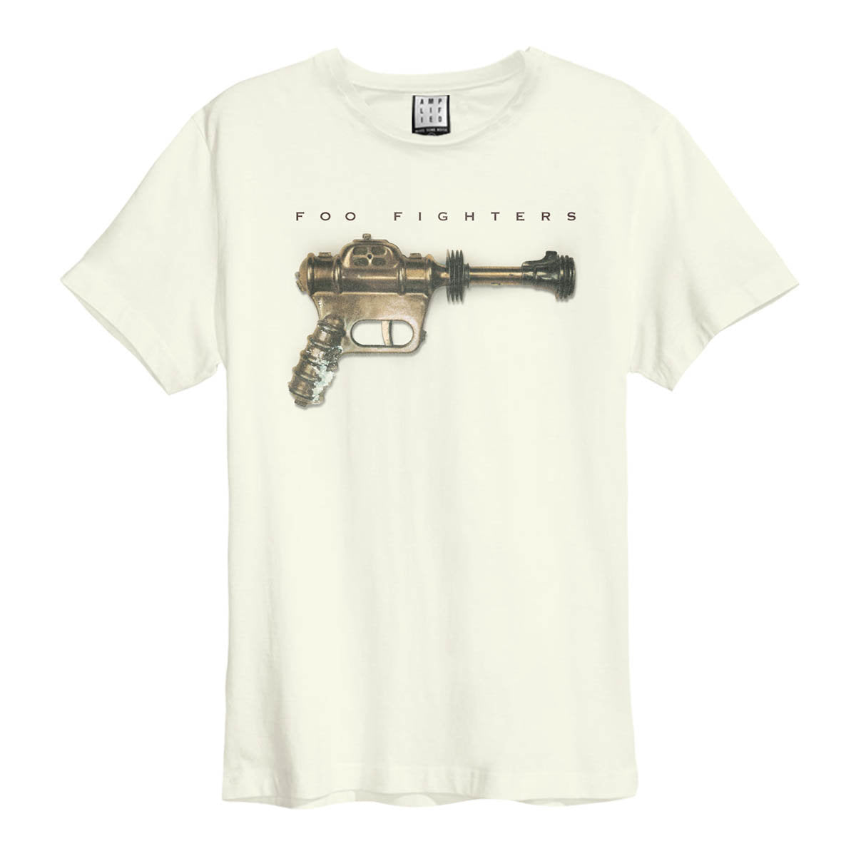 Amplified Foo Fighters - Ray Gun - White Official Licensed Product