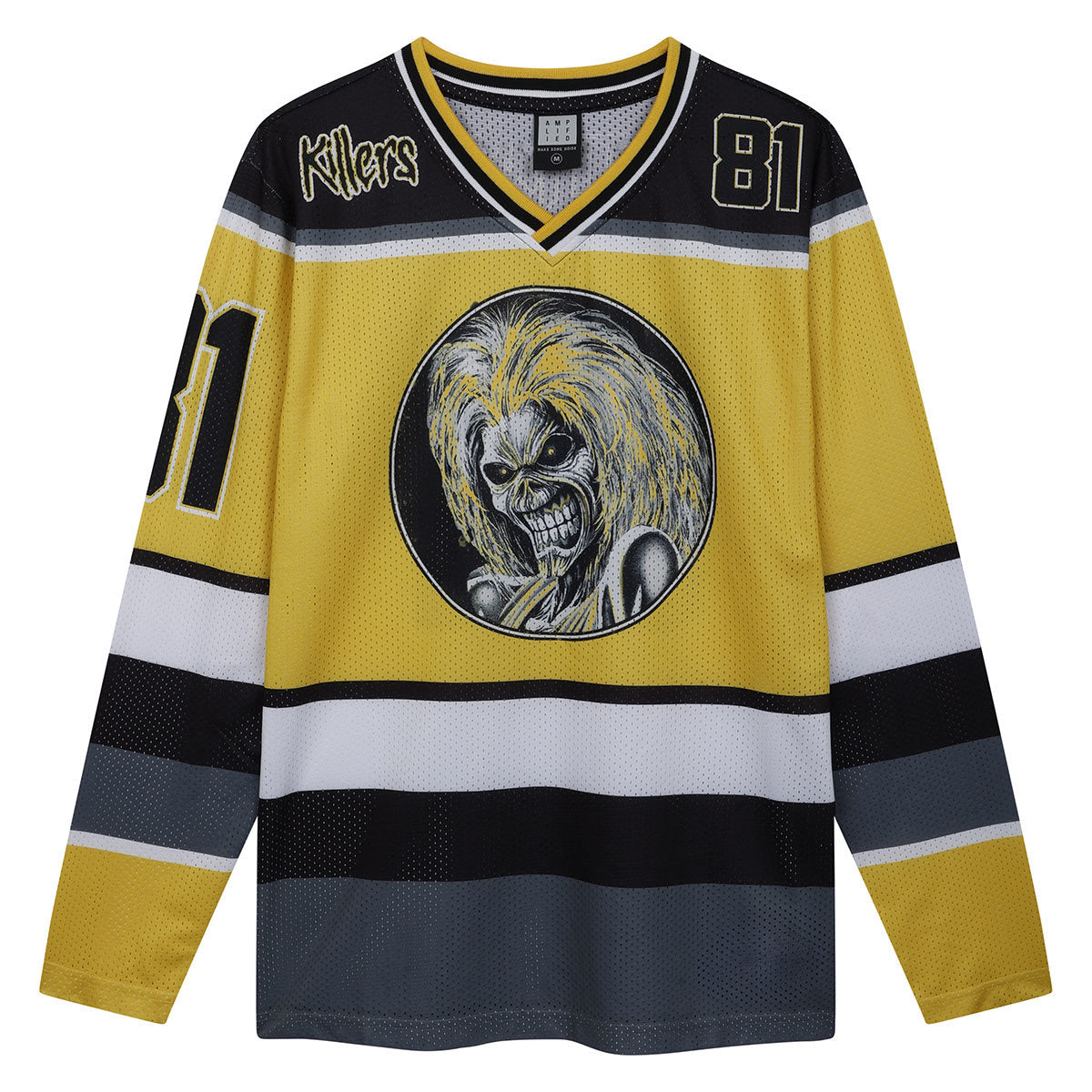 Amplified Iron Maiden Hockey Jersey - Official Licensed Product