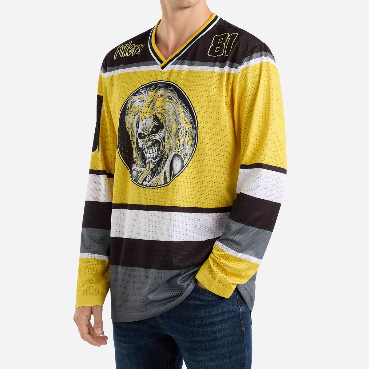 Amplified Iron Maiden Hockey Jersey - Official Licensed Product