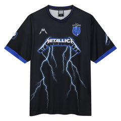 Amplified Rock FC Metallica Football Shirt - Official Licensed Product